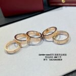 Cartier LOVE Series Rings For Men&Women 18K Gold-plated - 图片 2