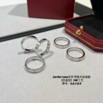Cartier LOVE Series Rings For Men&Women 18K Gold-plated - 图片 4