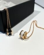 BVLGARI B.Zero1 High Quality  18K Gold-plated Necklace - 图片 3