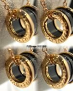 BVLGARI B.Zero1 High Quality  18K Gold-plated Necklace - 图片 4