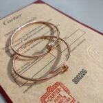 Cariter Nail Bangle Bracelet 1:1 Best Quality 18K Gold_Plated - 图片 7