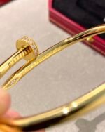Cariter Nail Bangle Bracelet 1:1 Best Quality 18K Gold_Plated - 图片 17