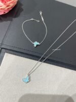 VC** | Va*Cl**f&Arpels 梵克**宝 ButterFly Series 蝴蝶系列 TopGrade Necklace项链/Earrings耳钉/Bracelet手链 - 图片 15