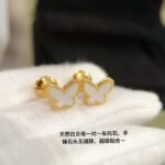 VC** | Va*Cl**f&Arpels 梵克**宝 ButterFly Series 蝴蝶系列 TopGrade Necklace项链/Earrings耳钉/Bracelet手链 - 图片 10