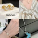 VC** | Va*Cl**f&Arpels 梵克**宝 ButterFly Series 蝴蝶系列 TopGrade Necklace项链/Earrings耳钉/Bracelet手链