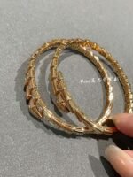 BVL**RI 宝格* Serpenti Viper 灵蛇手镯 Bracelet Top Grade Version CNC Craftmanship Diamond - 图片 8