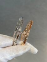 BVL**RI 宝格* Serpenti Viper 灵蛇手镯 Bracelet Top Grade Version CNC Craftmanship Diamond - 图片 15