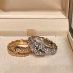BVL**RI 宝格* Serpenti Viper 灵蛇戒指 Rings Top Grade Version CNC Craftmanship Diamond - 图片 4