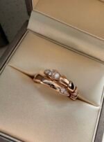 BVL**RI 宝格* Serpenti Viper 灵蛇戒指 Rings Top Grade Version CNC Craftmanship Diamond - 图片 14