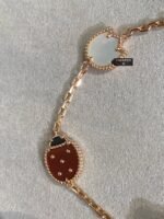 VanC***f V*A 梵克*宝 Lucky Spring 顶级版本CNC Bracelet手链/Rings戒指 - 图片 11