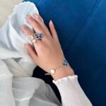 V*A Butterfly Bracelet/Rings 青金石蝴蝶手链/戒指 - 图片 11