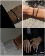 KK Jewelry Mossanite/顶级莫桑钻 Tennis Bracelet 925-Silver/925纯银 For Men/Women - 图片 6