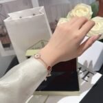 VanC***f V*A 梵克*宝 Lucky Spring 顶级版本CNC Bracelet手链/Rings戒指 - 图片 3