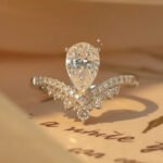KK Jewelry Moissnaite莫桑钻 顶级D色 color VVS1纯净度 Rings/戒指 925-Silver/纯银