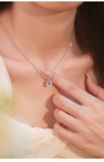 KK Jewelry Moissnaite/莫桑钻 Italian Craft Starry Chain/意大利手工满天星链 Necklace/项链 925Silver/925银 - 图片 3