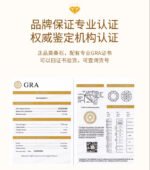 KK Jewelry Moissnaite莫桑钻 D color VVS1 小方糖Diamond Rings/戒指 925 Silver/银 - 图片 8
